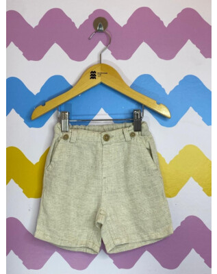 Shorts de linho | Zara | 12-18 meses