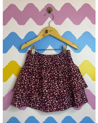 Shorts saia florido | Zara | 8 anos