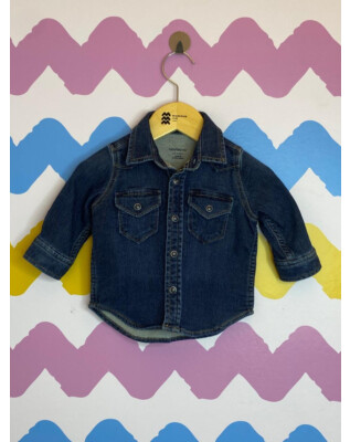 Camisa jeans |Baby Gap| 3-6 meses