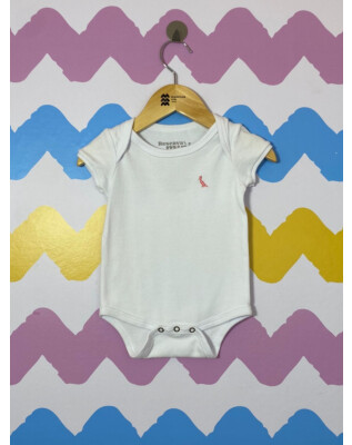 Body branco | Mini Reserva | 3-6 meses