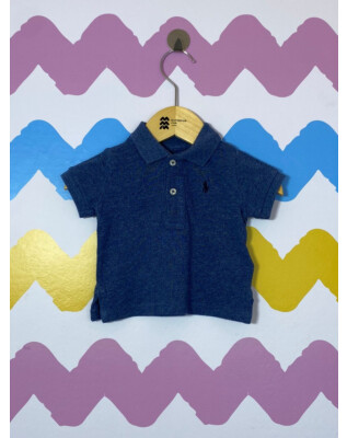 Camiseta gola polo |Polo Ralph Lauren| 3 meses