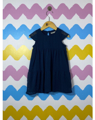 Vestido azul | Hering | 24 meses .