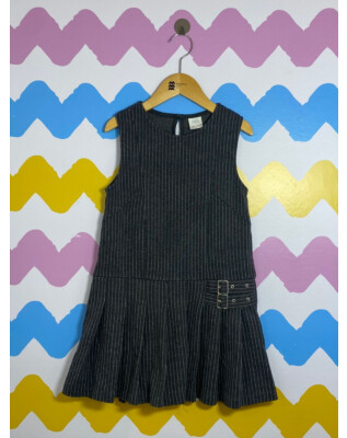 Vestido Preto Risca de Giz | Zara | 8 anos