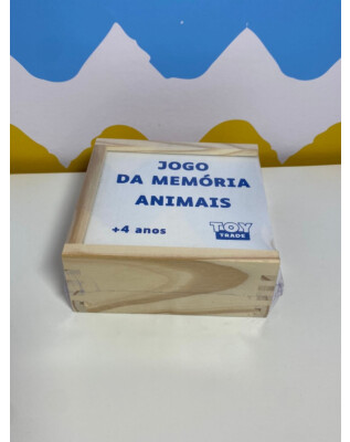 Jogo da memoria animais  40 peças