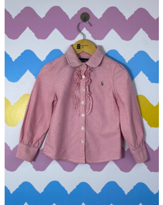 Camisa rosa | Polo Ralph Lauren | 3 anos