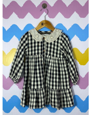 Vestido xadrez | Zara |2-3 anos