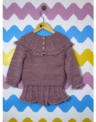 Conjunto lilas de la | kalinka | 2-3 anos